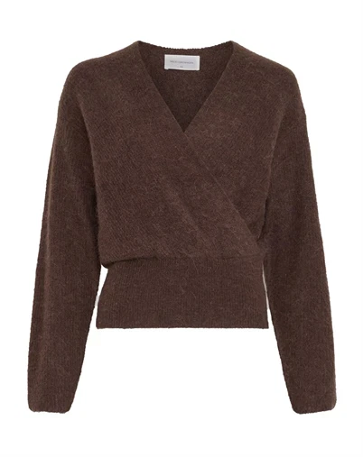 MSCH Copenhagen - MSCHBondie Hope V Pullover - Hot Fudge 